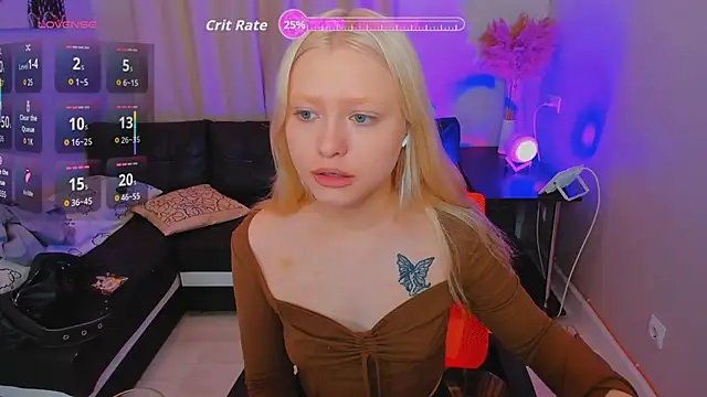 Millie Vanillies online show from November 9, 2025, 11:42 pm