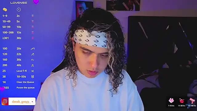 Snapshot of derek_greyy_ chatting on January 18, 2026, 6:55 pm derek greyy online show from January 18, 2026, 6:55 pm