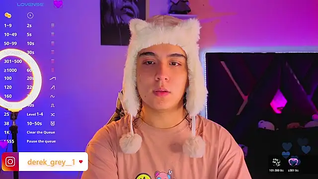 derek greyy  online show from April 29, 2026, 3:27 pm