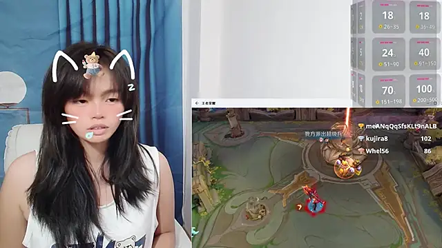 Duolamei online show from October 14, 2025, 2:17 pm