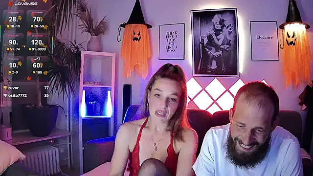 XBellaXundXUweX online show from October 6, 2025, 8:42 pm