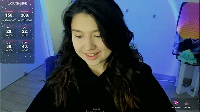 Sandra Curly online show from November 21, 2025, 10:31 pm