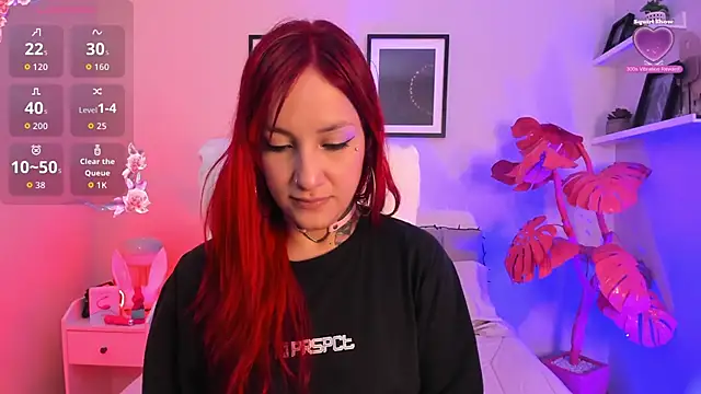 Angel Blck online show from February 10, 2026, 1:10 pm