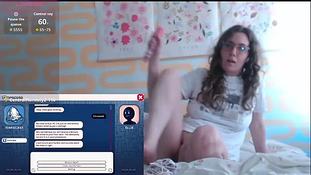 EllieMelts online show from April 26, 2026, 7:22 pm