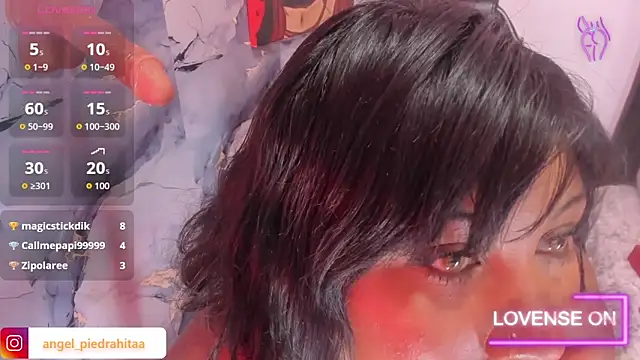 AngelThroatt online show from October 7, 2025, 2:34 am