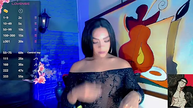 Cristal Villael online show from October 18, 2025, 3:08 am