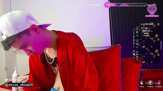 Deivid oficial20 online show from January 15, 2026, 8:01 pm