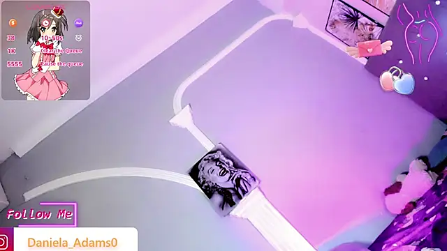 Snapshot of Daniela-AdamsXx chatting on October 22, 2025, 9:03 pm Daniela-AdamsXx online show from October 22, 2025, 9:03 pm