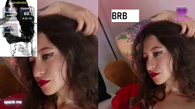 Roshhell1 online show from October 10, 2025, 8:04 am