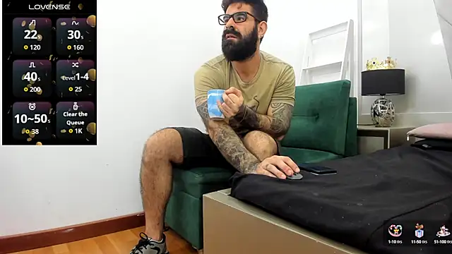 Harald Smed online show from October 9, 2025, 1:33 pm