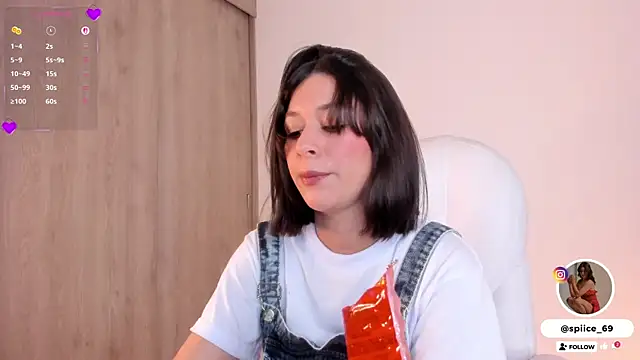 NatySpiice1 online show from January 10, 2026, 10:27 pm