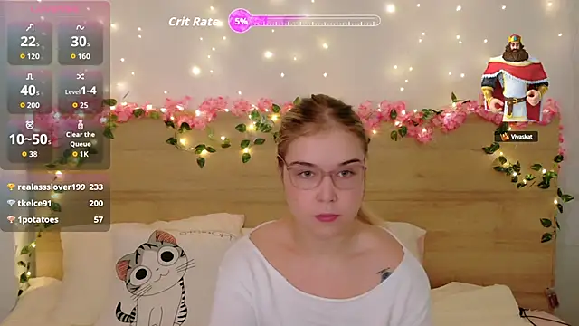 Lilith Bonheur online show from September 18, 2025, 4:21 pm