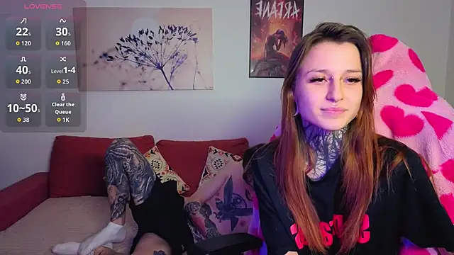 LilithPoison online show from September 14, 2025, 3:51 am