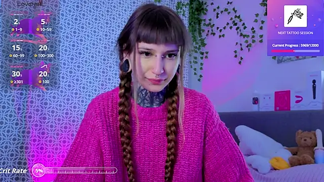 LilithPoison online show from May 28, 2026, 6:03 pm