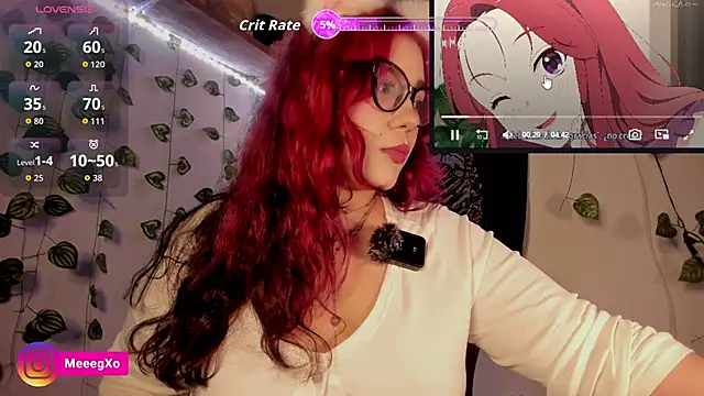 MegXo online show from February 14, 2026, 6:02 am