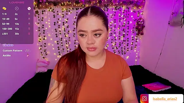 isabella arias2 online show from January 13, 2026, 11:19 pm