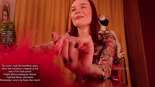 Giantess Eva online show from October 9, 2025, 4:40 pm