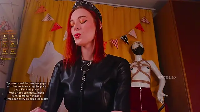 Giantess Eva online show from October 29, 2025, 5:23 pm