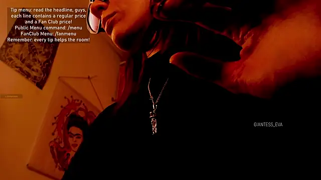 Giantess Eva online show from October 17, 2025, 9:05 pm