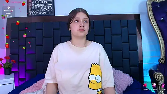 Krystal Heartss online show from October 27, 2025, 5:03 pm