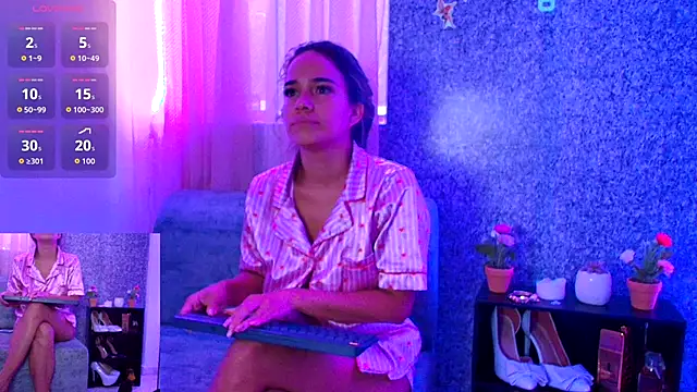 Snapshot of Sally_Ricci chatting on October 3, 2025, 11:34 am Sally Ricci online show from October 3, 2025, 11:34 am