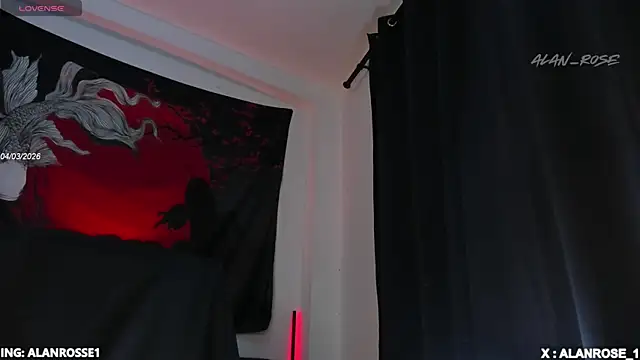 AlanRose01 online show from April 4, 2026, 11:06 am