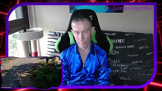 Snapshot of Gamerinleather chatting on November 1, 2025, 9:14 am Gamerinleather online show from November 1, 2025, 9:14 am