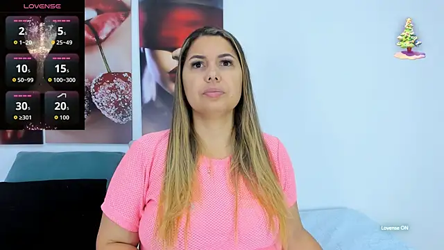 Andhrea Vale online show from November 11, 2025, 11:38 am