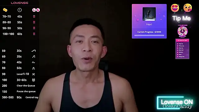 Snapshot of OceanCandy chatting on January 10, 2026, 3:40 pm OceanCandy online show from January 10, 2026, 3:40 pm