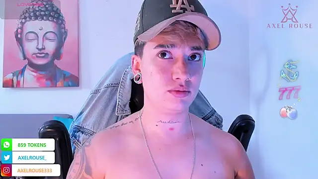 AxelRouse3 online show from March 19, 2026, 6:52 pm