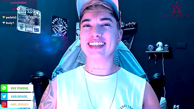 AxelRouse3 online show from January 5, 2026, 5:49 pm