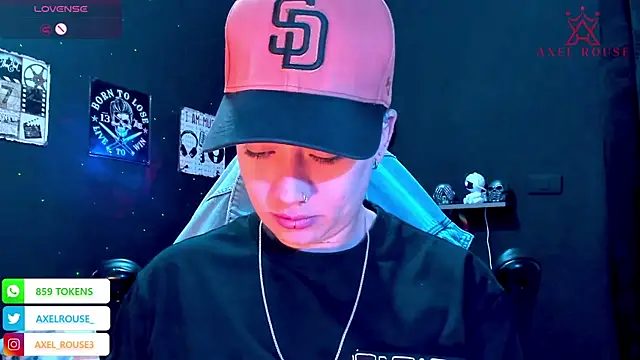 AxelRouse3 online show from January 12, 2026, 3:41 pm