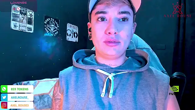 AxelRouse3 online show from January 9, 2026, 3:19 pm