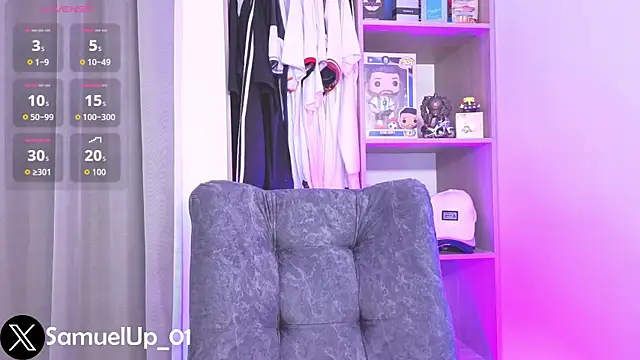 Samuel up01 online show from May 16, 2026, 6:34 am