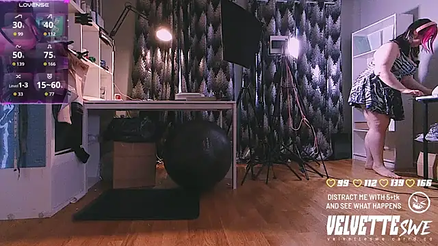 Snapshot of VelvetteSWE chatting on August 5, 2026, 9:03 am VelvetteSWE online show from August 5, 2026, 9:03 am