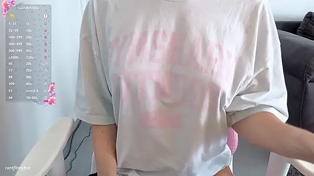 Snapshot of cantfitmybra chatting on February 18, 2026, 8:22 am cantfitmybra online show from February 18, 2026, 8:22 am