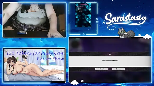 Snapshot of Sarastasia417 chatting on June 14, 2026, 2:35 am Sarastasia417 online show from June 14, 2026, 2:35 am