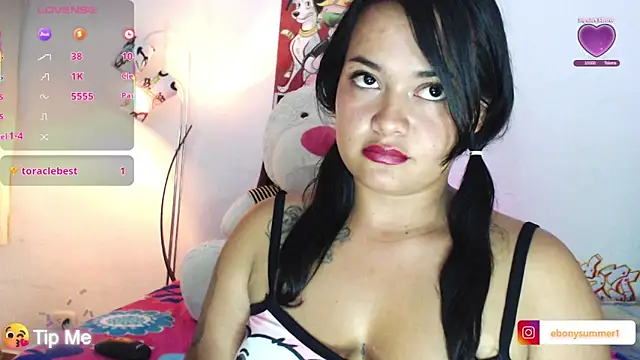 Snapshot of ebonysummer_ chatting on August 7, 2026, 4:07 am ebonysummer online show from August 7, 2026, 4:07 am