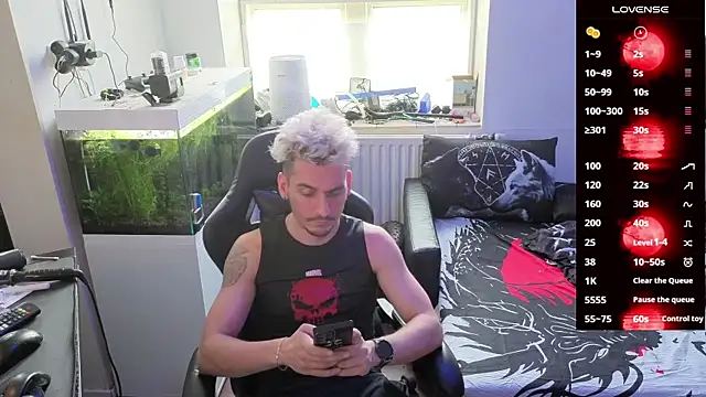 Rayzel White online show from February 23, 2026, 1:55 pm