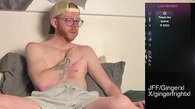 Snapshot of Gingerxl8 chatting on July 27, 2026, 12:50 am Gingerxl8 online show from July 27, 2026, 12:50 am