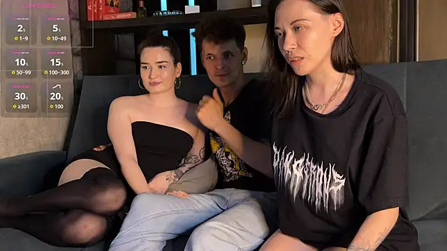 Three Some Dream online show from June 18, 2026, 4:01 pm