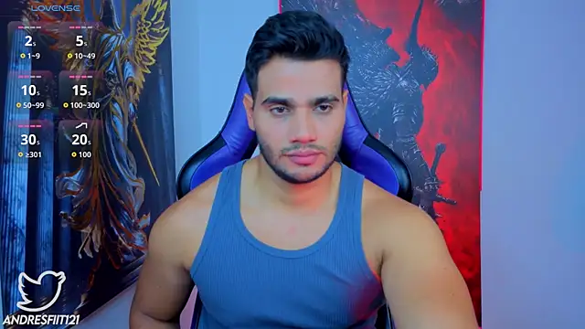 AndresRodriguez1 online show from July 8, 2026, 1:45 pm