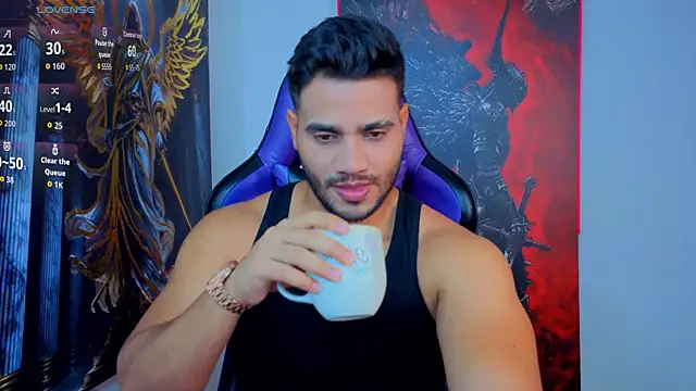 AndresRodriguez1 online show from July 12, 2026, 3:24 pm