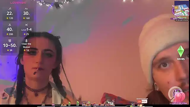 Snapshot of NoturNeurotypical chatting on February 25, 2026, 12:44 am NoturNeurotypical online show from February 25, 2026, 12:44 am