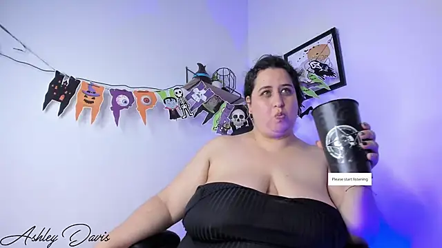 AsshleyDavis online show from October 23, 2025, 12:09 am