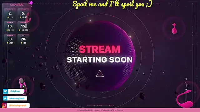 Snapshot of TheLovelyCandi chatting on March 3, 2026, 9:00 pm TheLovelyCandi online show from March 3, 2026, 9:00 pm