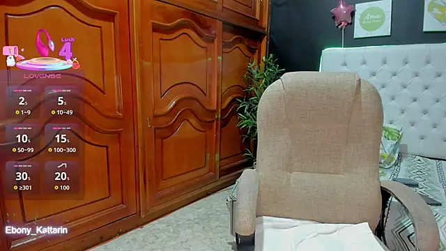 ebony katterin online show from April 18, 2026, 11:23 am