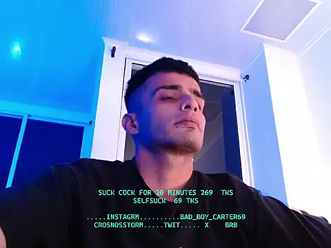 Bad Boy Carter69 online show from April 14, 2026, 5:01 am