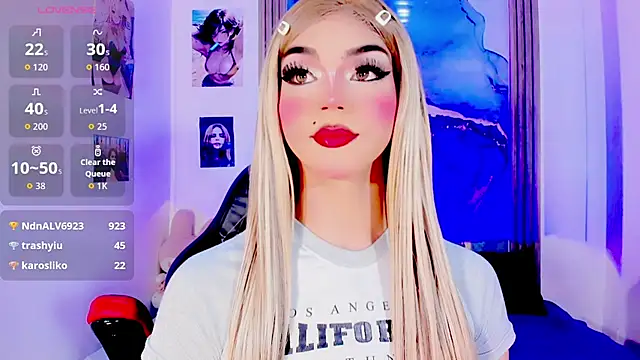 blonde queen- online show from July 16, 2026, 7:11 pm