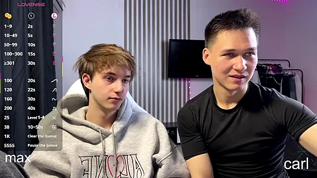 Hunks bromance online show from March 23, 2026, 6:41 pm